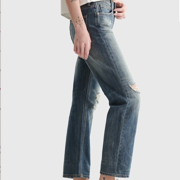 Lucky Brand Mid Rise Boy Jeans - Picture 3 of 7